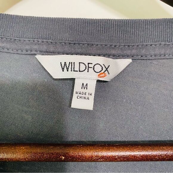 Wildfox "Sunny Days" Graphic Tee Women's Medium Gray Short Sleeve‎ - Picture 2 of 8